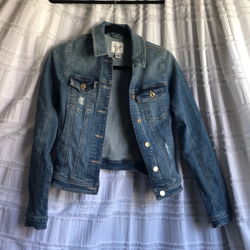 Cropped Jean Jacket